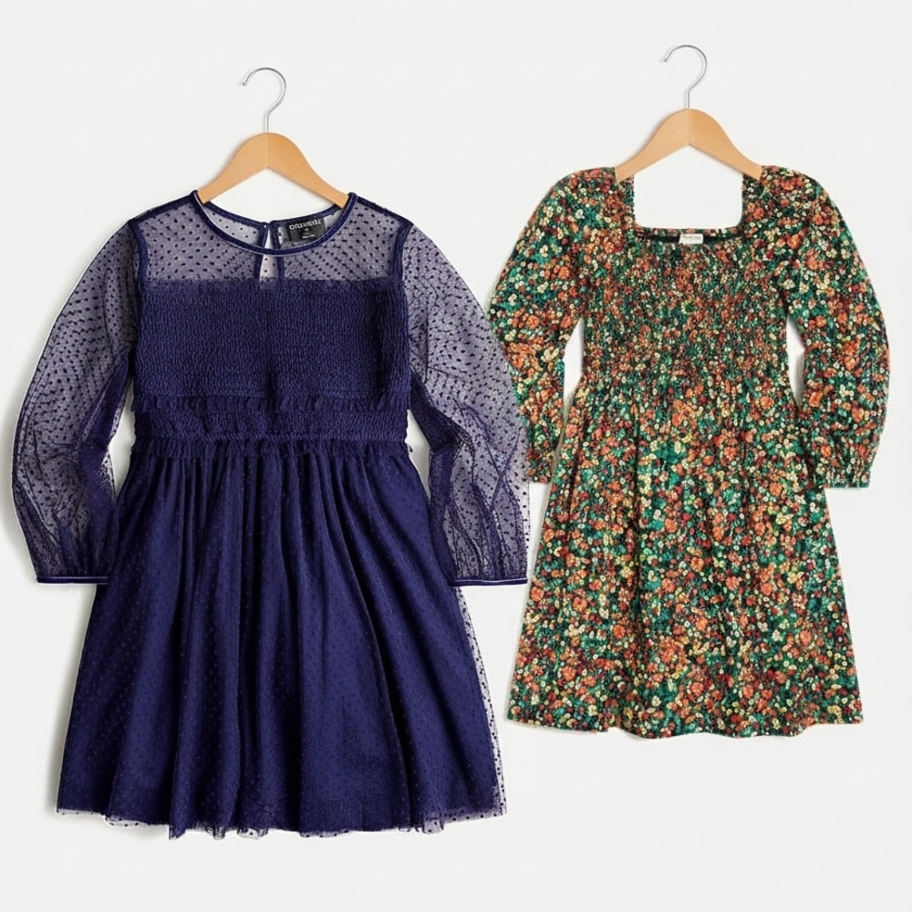 2 Dress Bundle - Crewcuts Brand for Girls Sz. 4